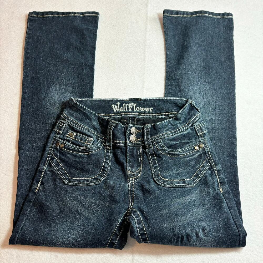 Wallflower Bootcut Pocket Designs Jeans- NO Size Tag
